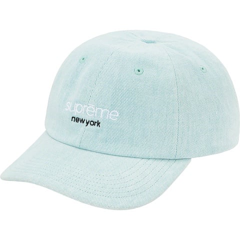 Supreme Classic Logo 6-Panel - Light Blue