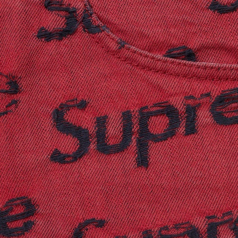 Frayed Logos Regular Jean - spring/summer 2021 - Supreme