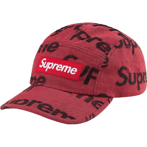 Frayed Logos Denim Camp Cap - spring/summer 2021 - Supreme