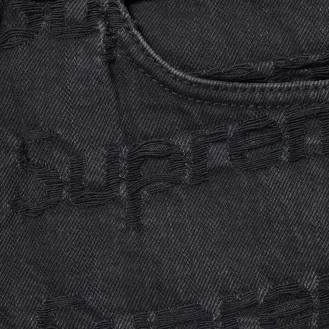 Frayed Logos Regular Jean - spring/summer 2021 - Supreme