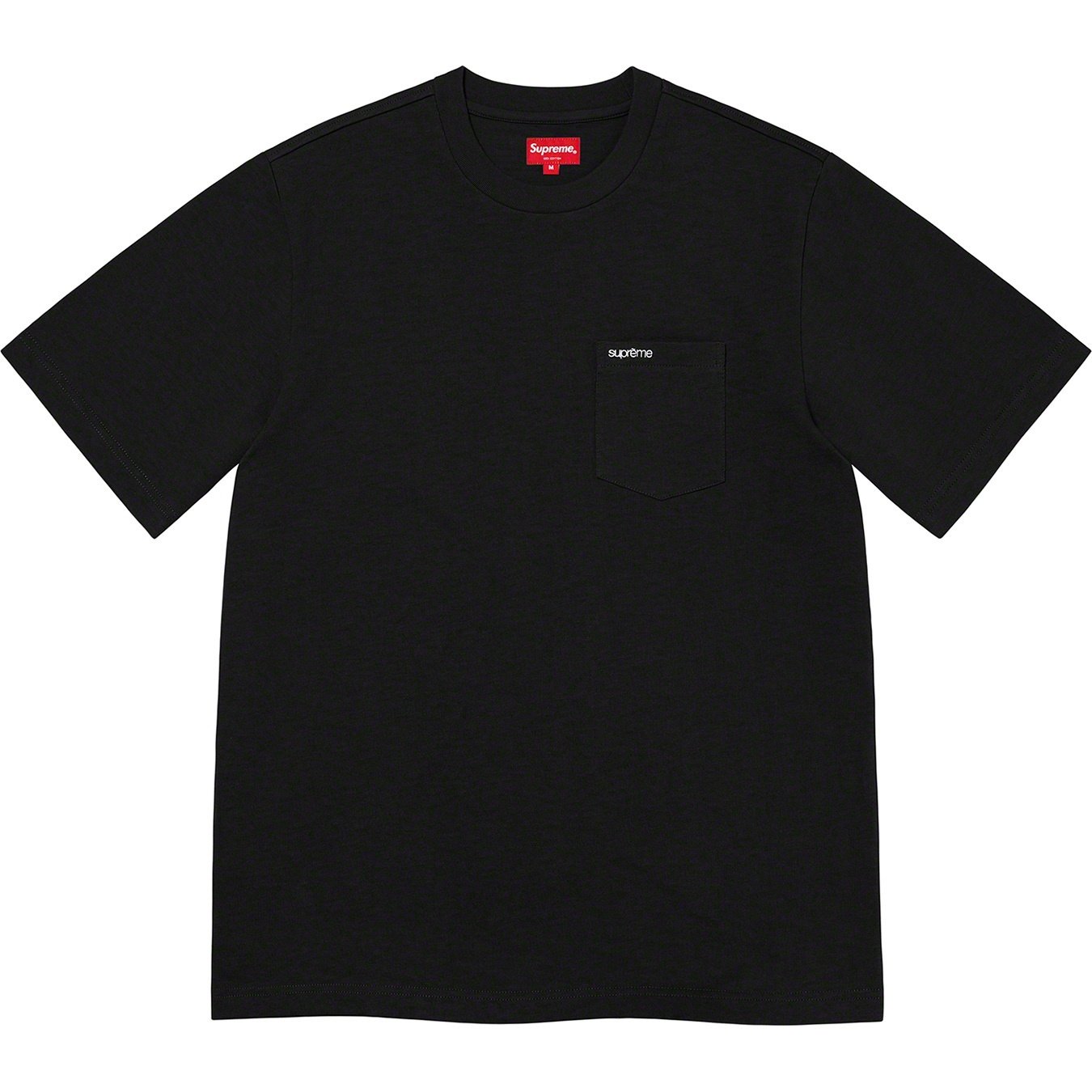 Supreme S S Pocket Tee (SS21) - Black - $60