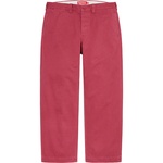 Supreme Pin Up Chino Pant (SS21) - Cardinal