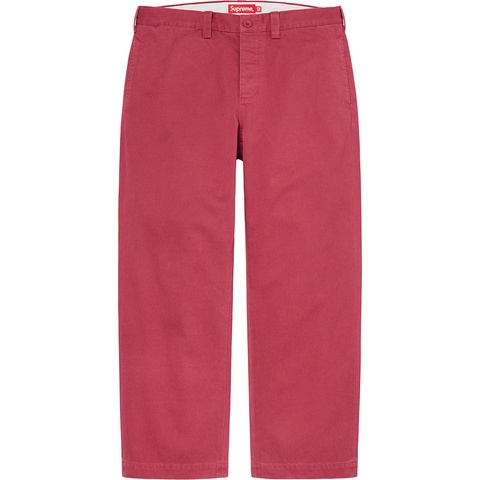 Pin Up Chino Pant - spring/summer 2021 - Supreme
