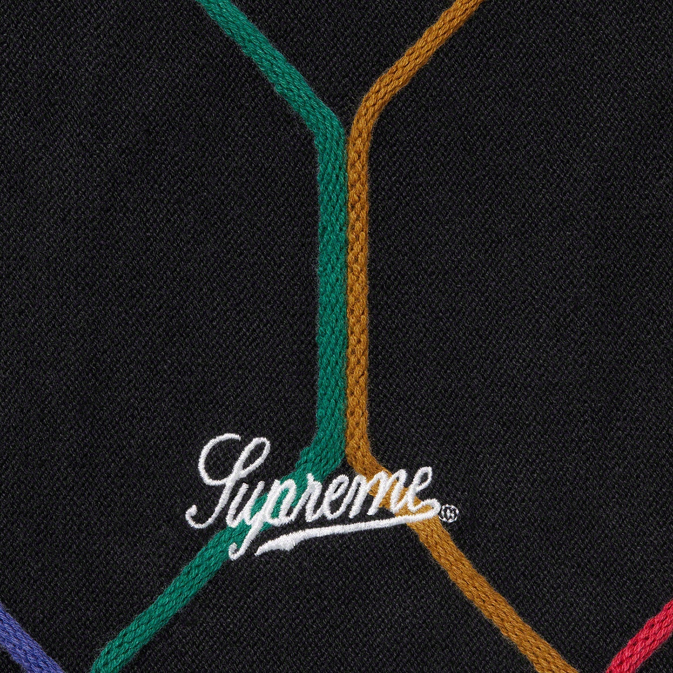 Supreme Hex Knit Short (SS21) - Black - $118