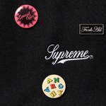 Supreme Jamie Reid Supreme It's All Bollocks Varsity Jacket (SS21) - Black