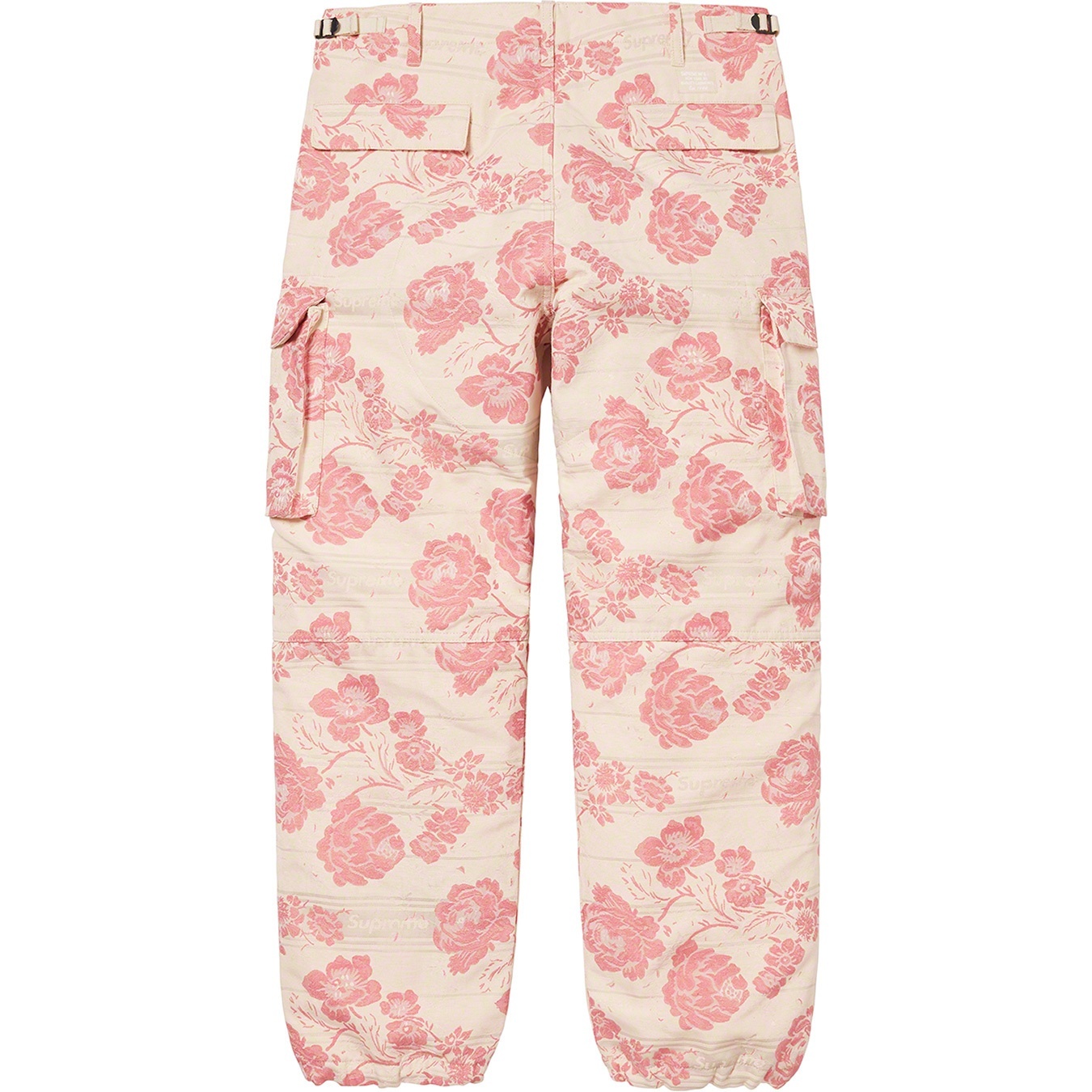 Supreme Floral Tapestry Cargo Pant (SS21) - Pink - $168