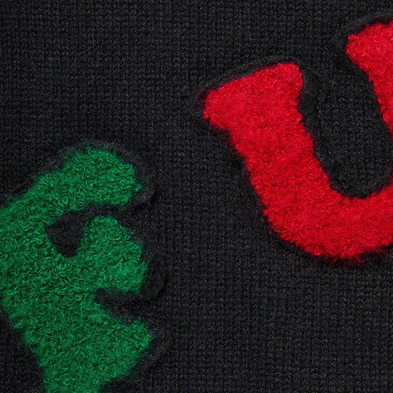 Supreme Jamie Reid Supreme Fuck All Sweater (SS21) - Black - $168