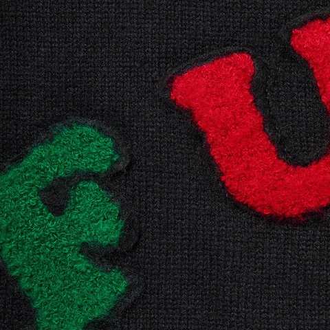 Supreme Jamie Reid/Supreme Fuck All Sweater - Black
