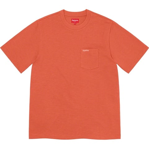 Supreme S/S Pocket Tee - Rust