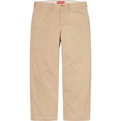 Pin Up Chino Pant - spring/summer 2021 - Supreme