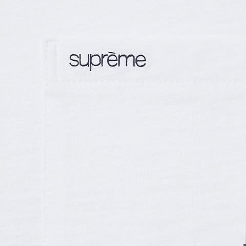 Supreme S/S Pocket Tee - White