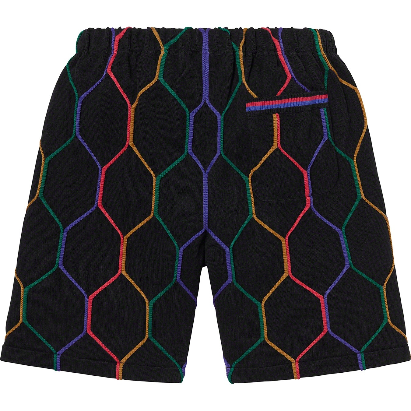 Supreme Hex Knit Short (SS21) - Black - $118