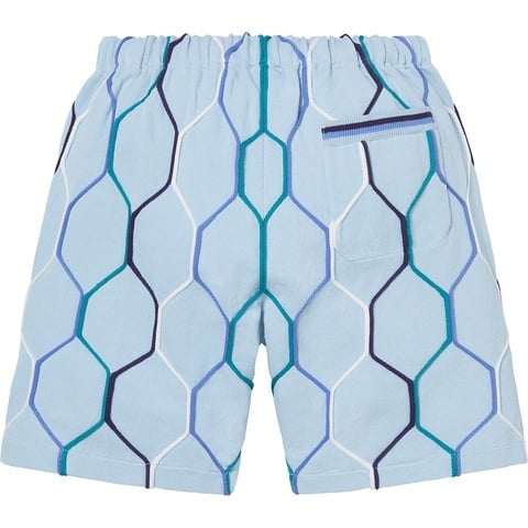 Supreme Hex Knit Short - Blue