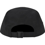 Supreme Reversed Label Camp Cap (SS21) - Black