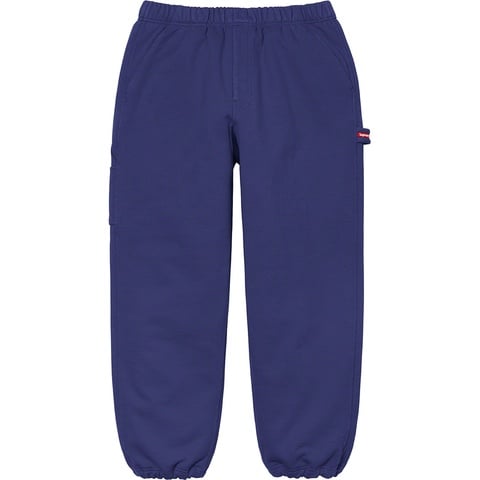 Supreme Utility Pocket Sweatpant - Washed Navy
