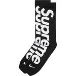 Supreme Supreme Nike Lightweight Crew Socks (1 Pack) (SS21) - Black