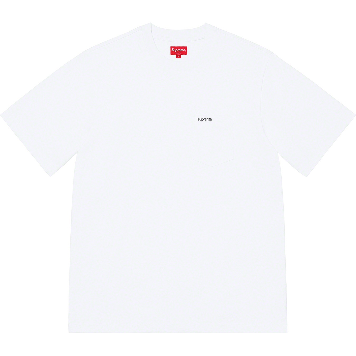 Supreme S S Pocket Tee (SS21) - White - $60