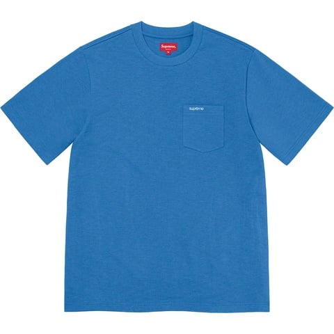 Supreme S/S Pocket Tee - Pale Royal