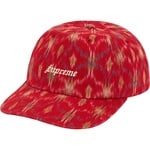 Supreme Ikat 6-Panel (SS21) - Red