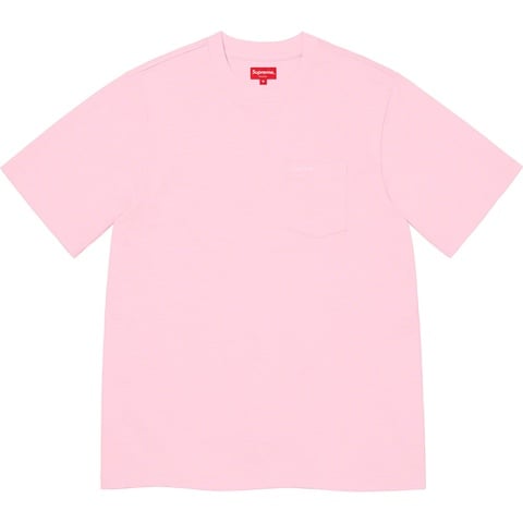 Supreme S/S Pocket Tee - Light Pink