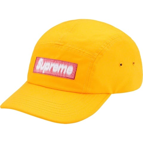 Supreme Reversed Label Camp Cap - Yellow