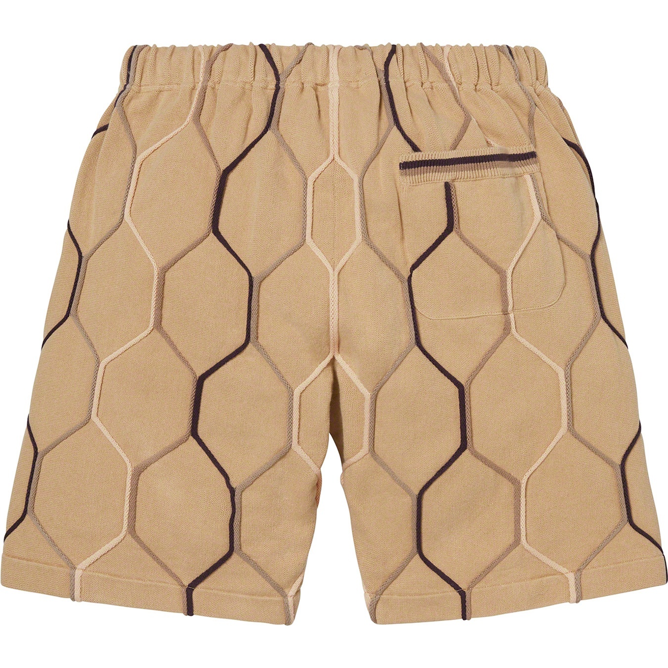 Supreme Hex Knit Short (SS21) - Tan - $118