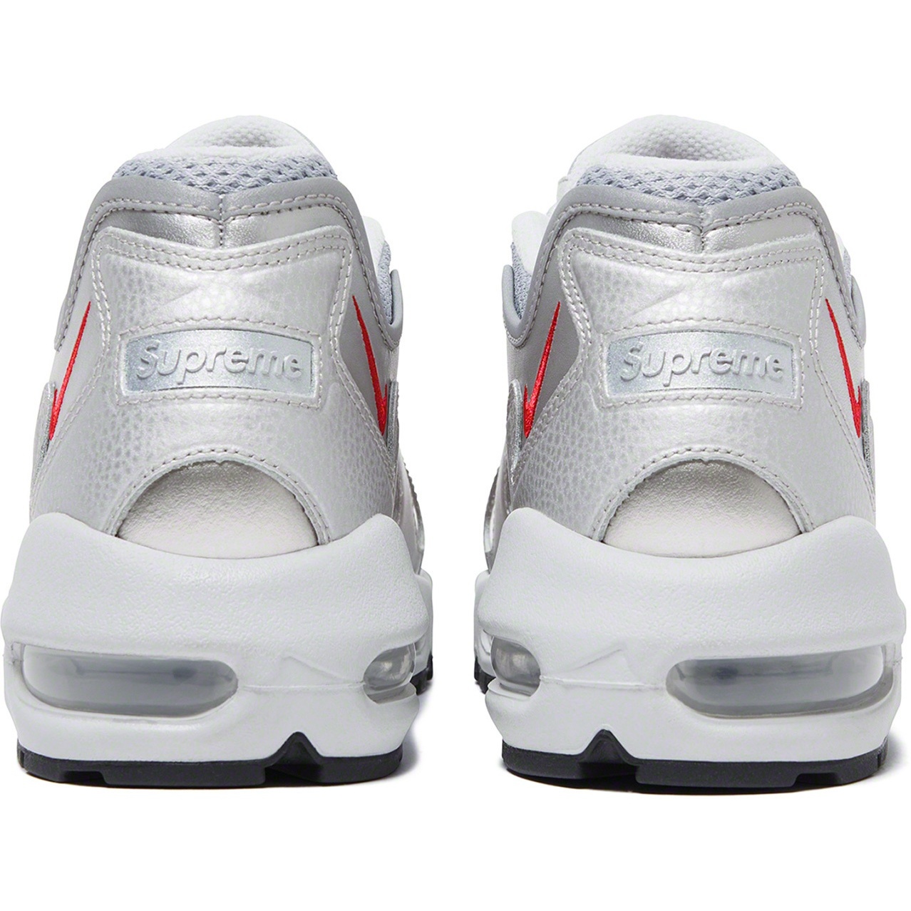 Supreme Supreme Nike Air Max 96 (SS21) - Silver - $175