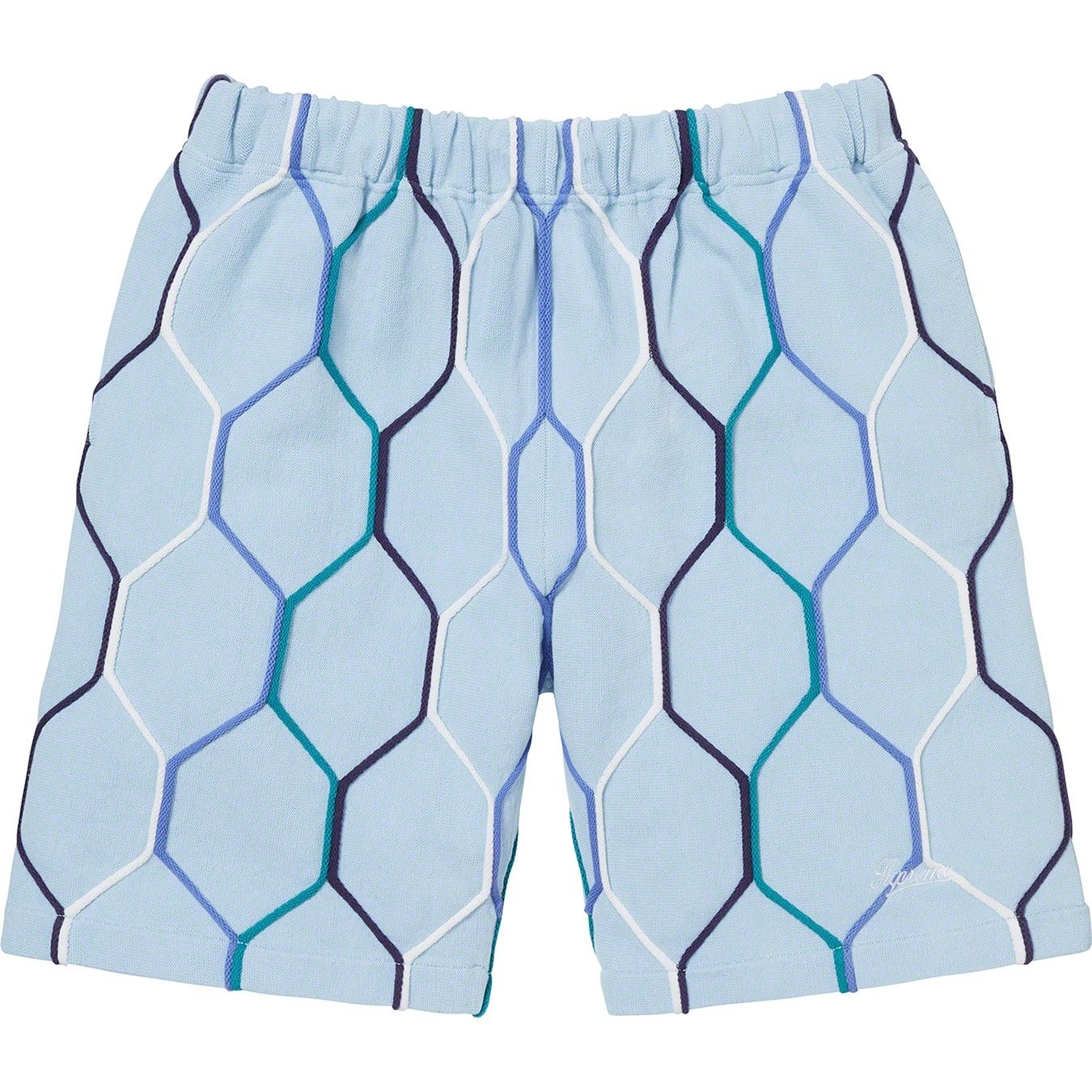 Supreme Hex Knit Short (SS21) - Blue - $118