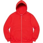 Supreme Small Box Zip Up Hooded Sweatshirt (SS21) - Burnt Red