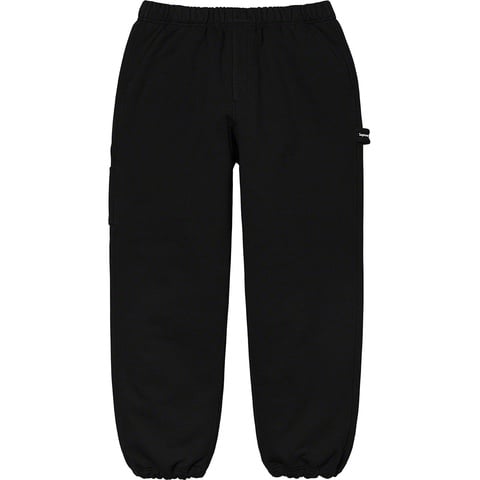 Supreme Utility Pocket Sweatpant - Black