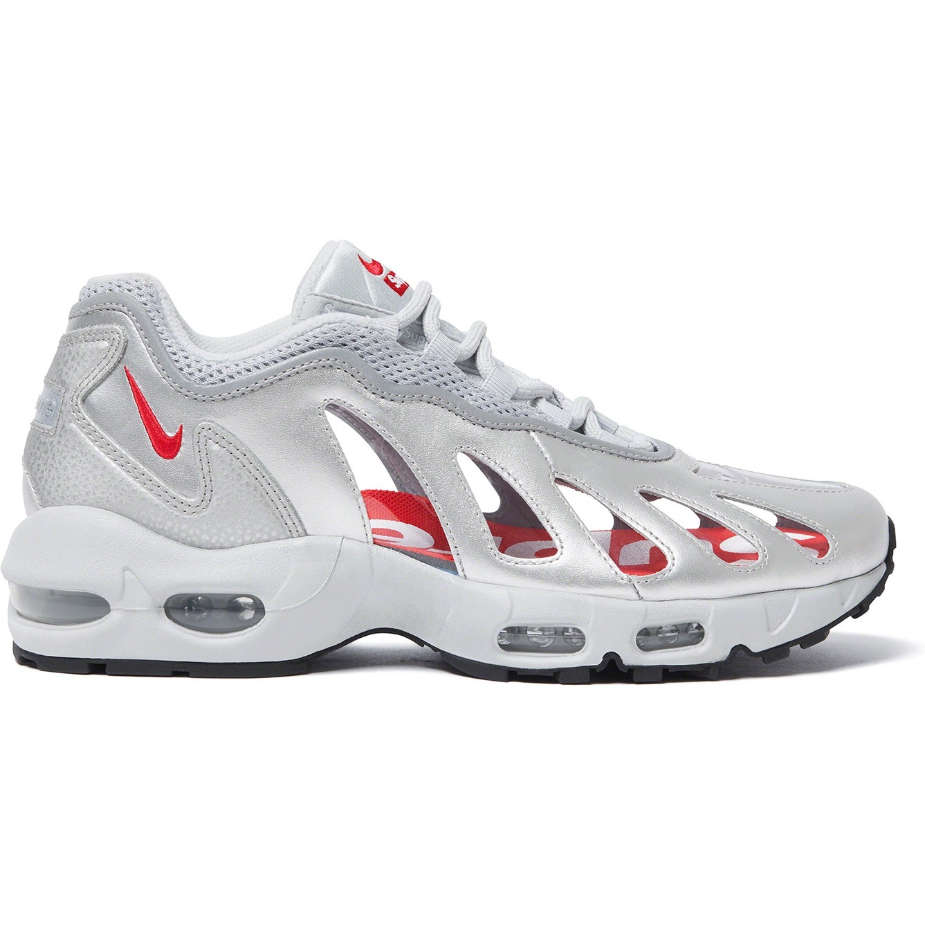 Supreme Supreme Nike Air Max 96 (SS21) - Silver - $175