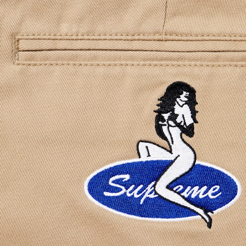 957　Supreme Pin up Chino Pant 22ss Chino Pant | Supreme 22ss