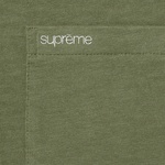 Supreme S S Pocket Tee (SS21) - Light Olive