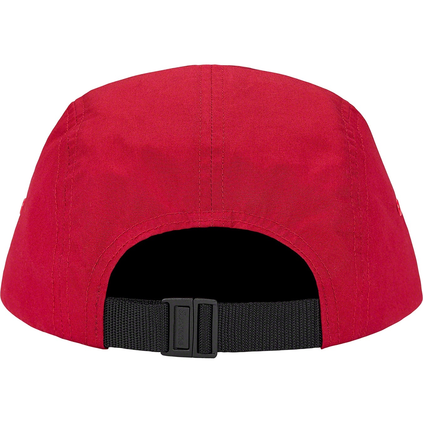 Supreme Reversed Label Camp Cap (SS21) - Red - $48