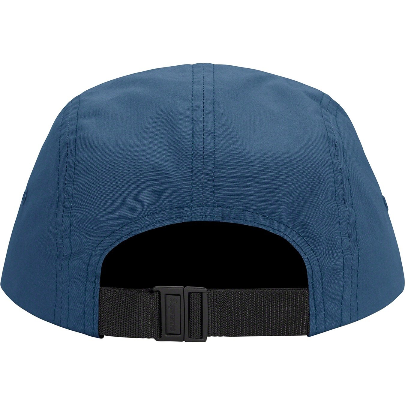 Supreme Reversed Label Camp Cap (SS21) - Light Royal - $48