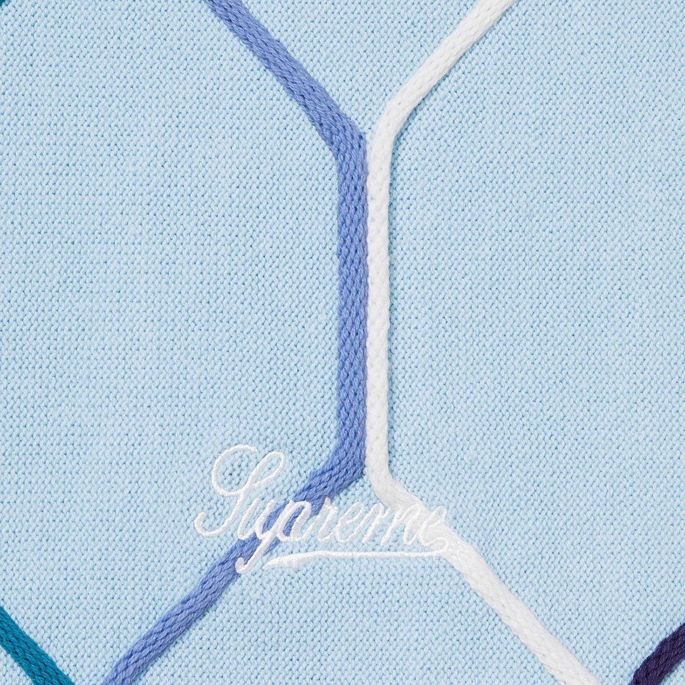 Supreme Hex Knit Short (SS21) - Blue - $118