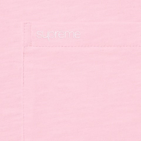 Supreme S/S Pocket Tee - Light Pink