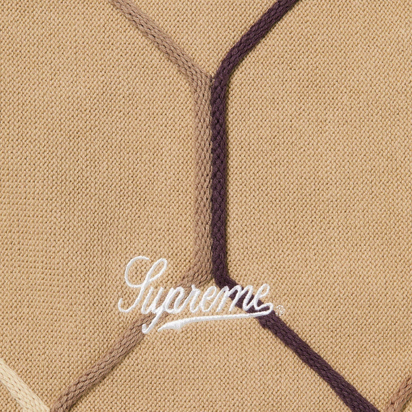 Supreme Hex Knit Short (SS21) - Tan - $118
