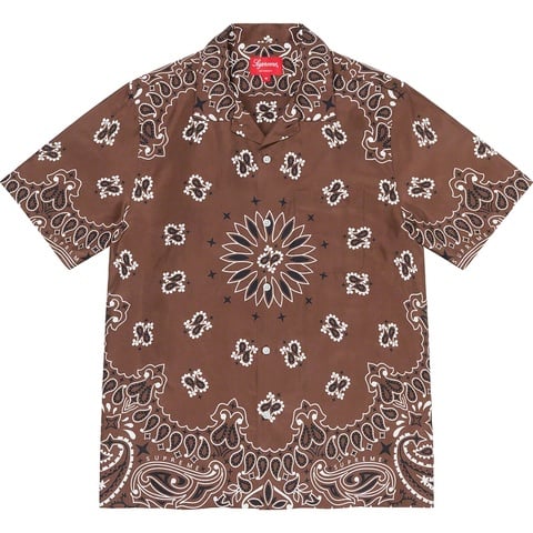 Bandana Silk S/S Shirt - spring/summer 2021 - Supreme