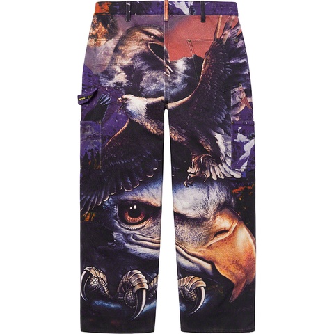 Eagle Double Knee Denim Painter Pant - Supreme