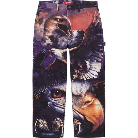 パンツ 32 Supreme Eagle Double Knee Painter Eagle Double Knee Denim Painter Pant - Supreme