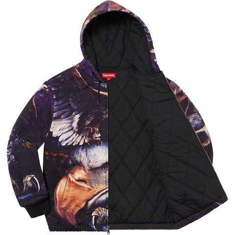 トップス N supreme Eagle Hooded Sweatshirt Supreme Hooded Eagle Zip Up Sweater (M) — SEATTLE SELECT
