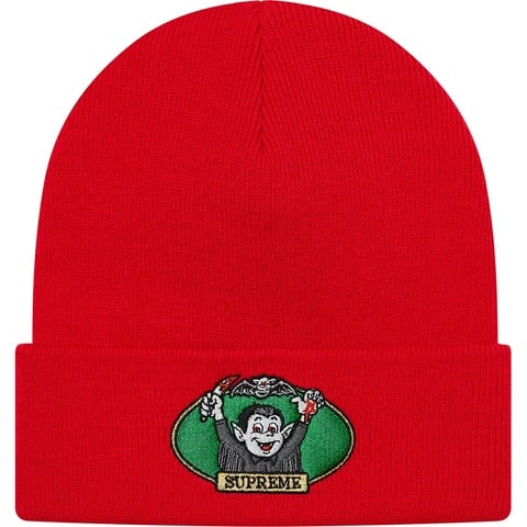 Supreme Vampire Boy Beanie - Red