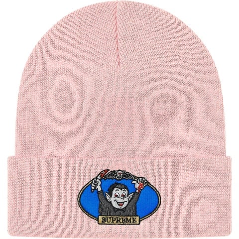 Supreme Vampire Boy Beanie - Pink