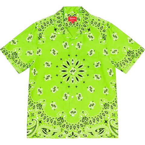 Bandana Silk S/S Shirt - spring/summer 2021 - Supreme