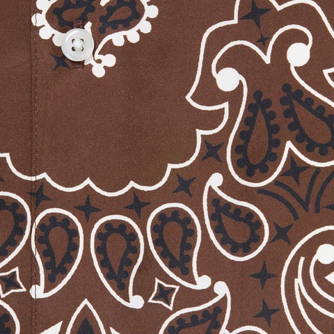 Bandana Silk S/S Shirt - spring/summer 2021 - Supreme