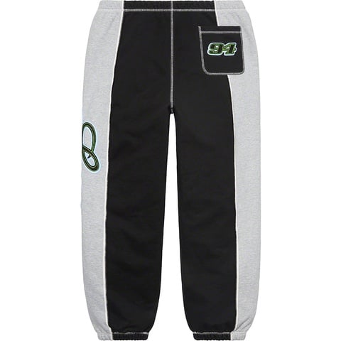 Supreme シュプリーム Paneled Script Sweatpant Paneled Script Sweatpant - spring/summer 2021 - Supreme