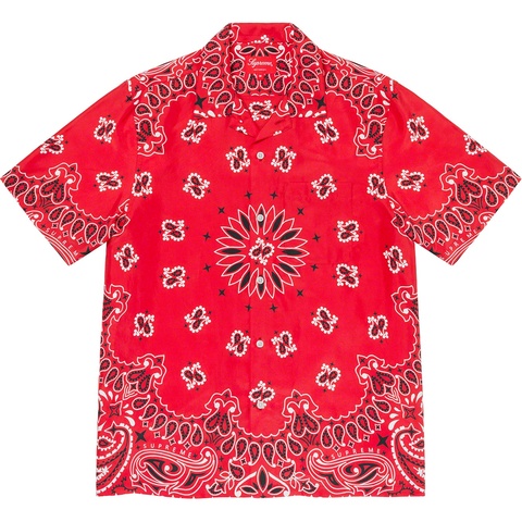 Bandana Silk S/S Shirt - spring/summer 2021 - Supreme
