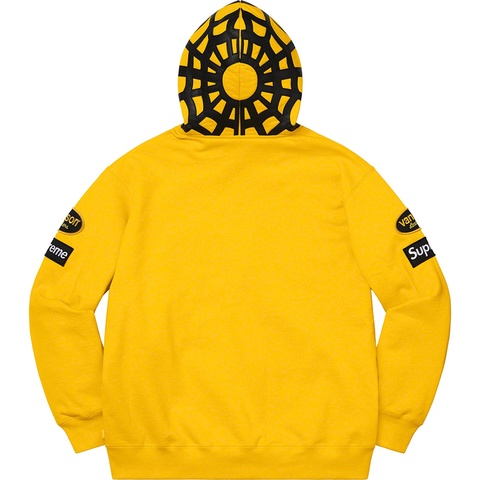 Supreme®/Vanson Leathers® Spider Web Zip Up Hooded Sweatshirt