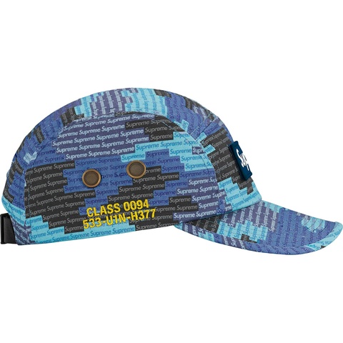 Supreme Military Camp Cap - Blue Camo